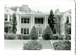 The Pepper's family home in Tallahassee, July 1957. 